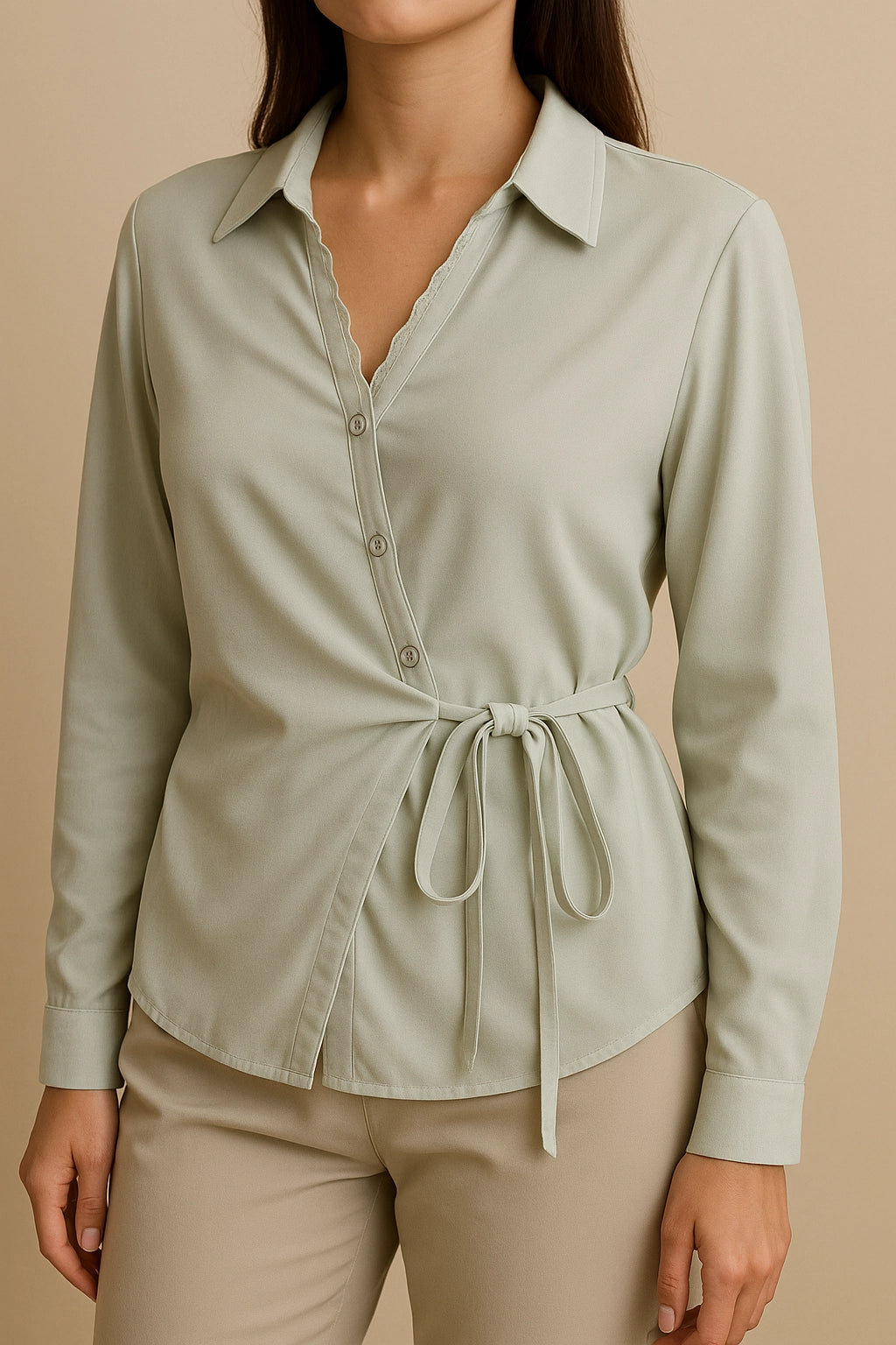 SHORT SHIRT SC LC BELTED