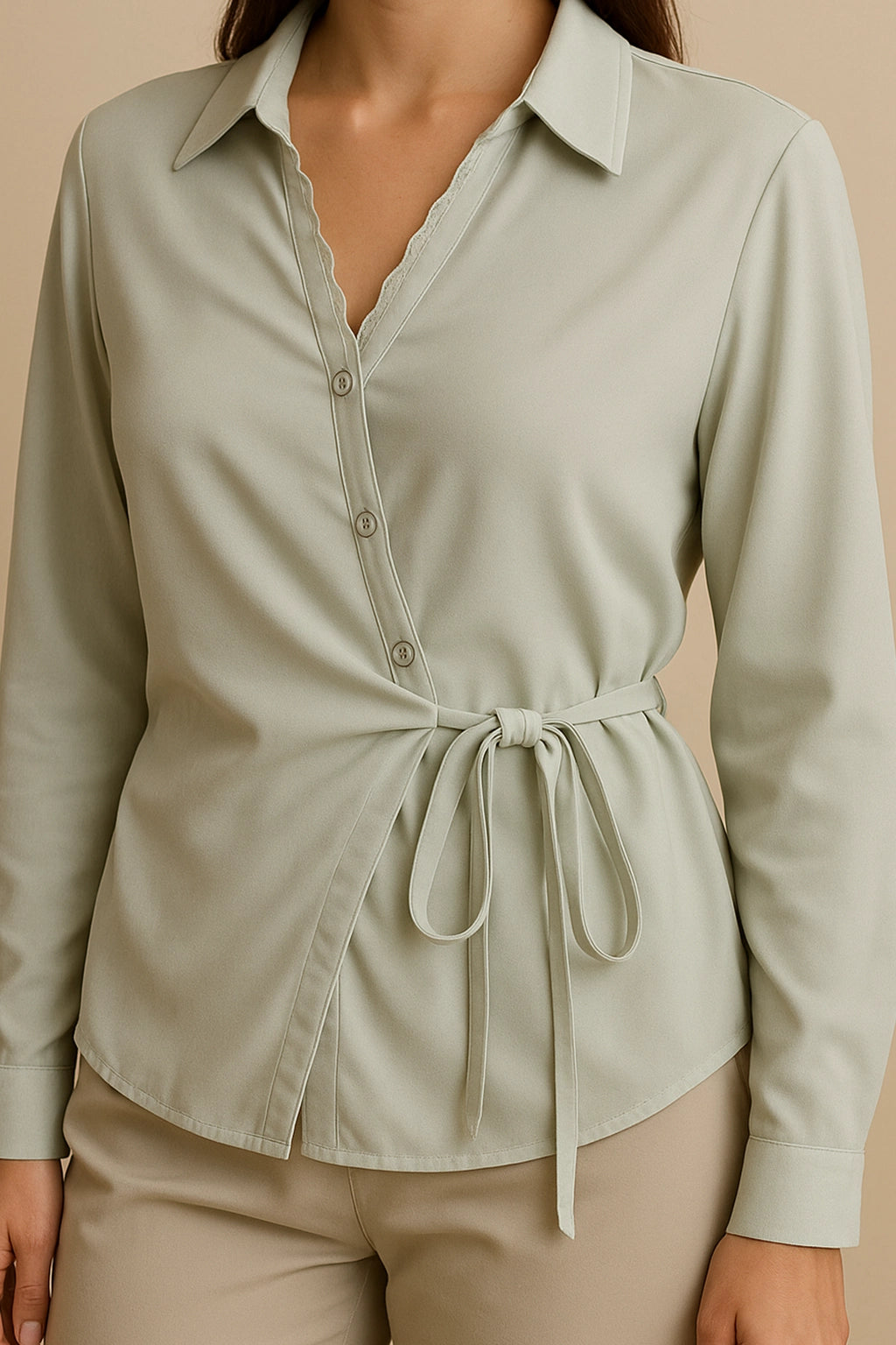 SHORT SHIRT SC LC BELTED