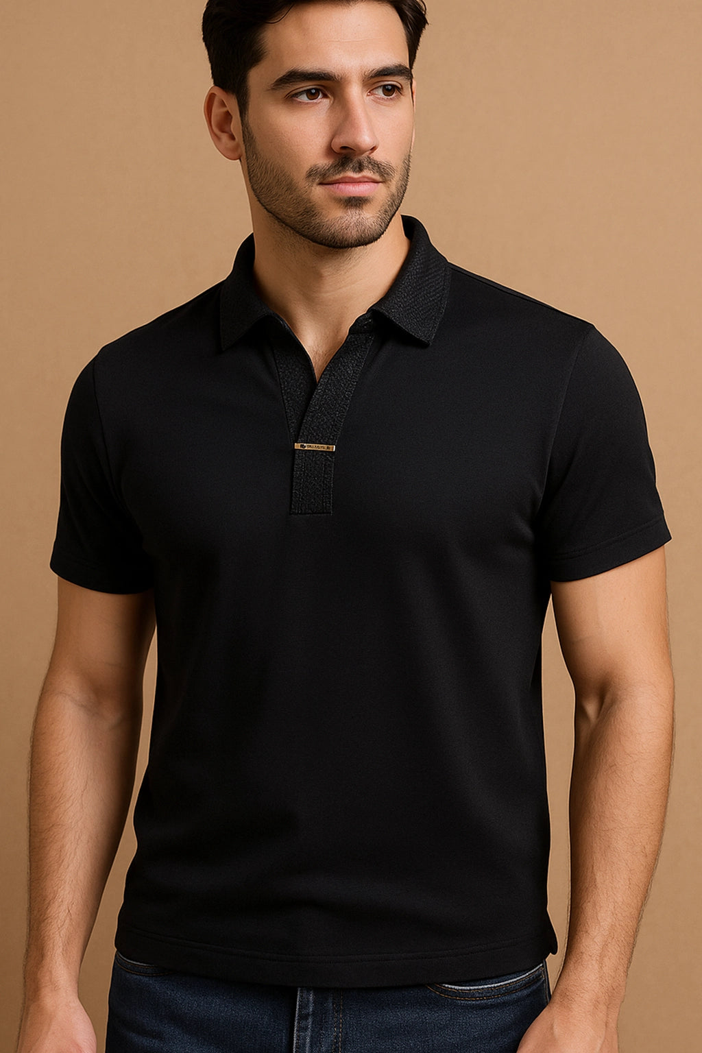 POLO SHIRT emb col