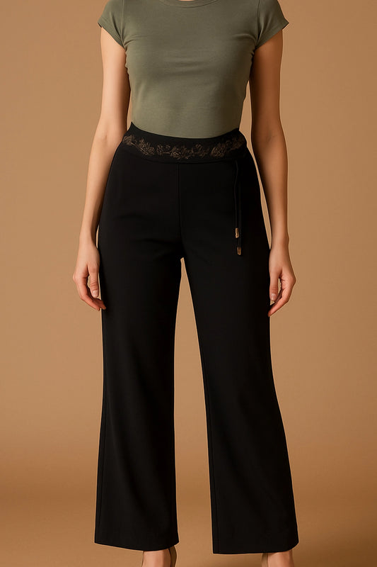 PANT stretch emb blt