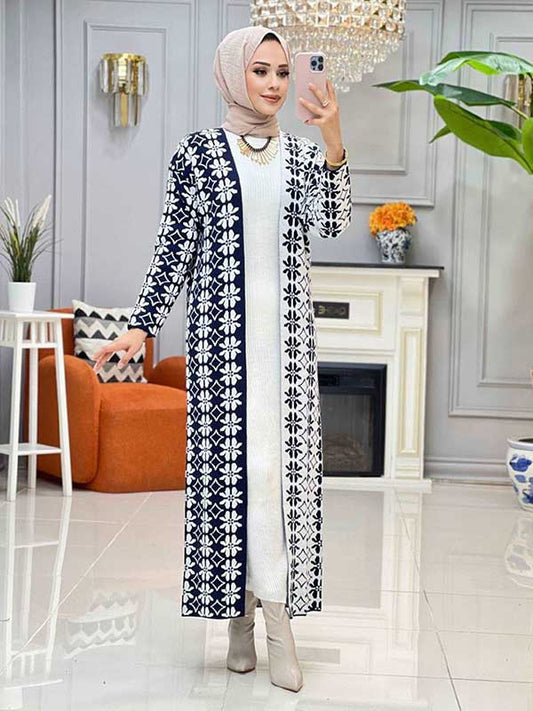 BODYCONE with LONG CARDIGAN