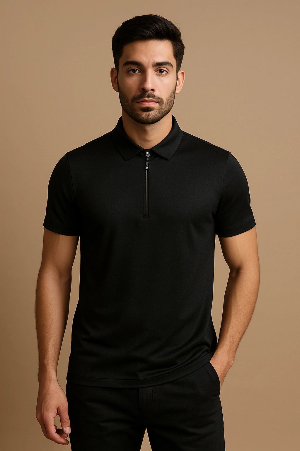 POLO SHIRT zip
