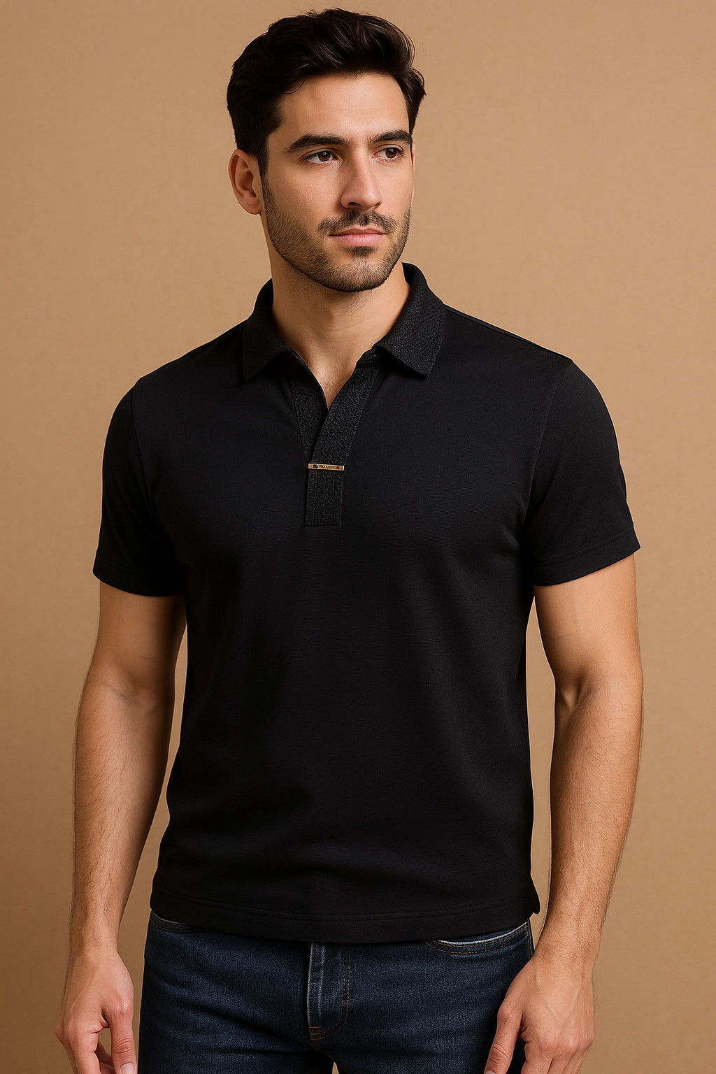 POLO SHIRT emb col
