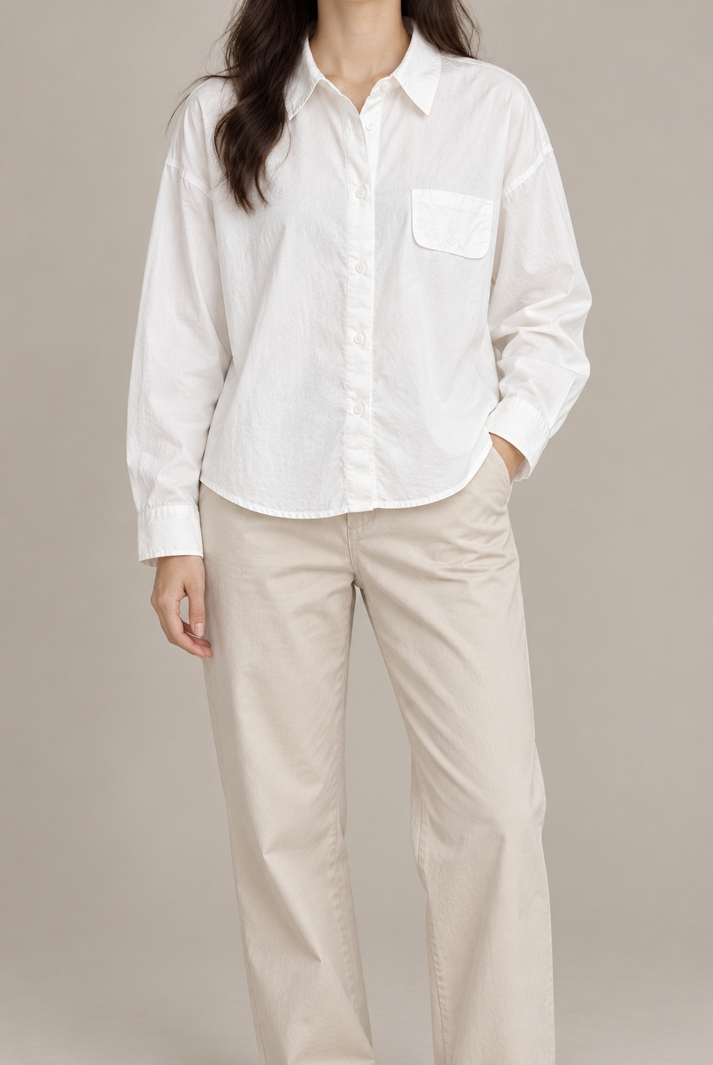 BUTTOB DOWN SHIRT cotton