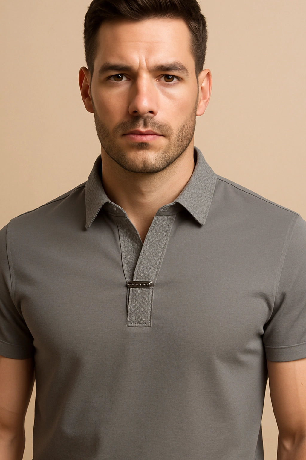 POLO SHIRT emb col