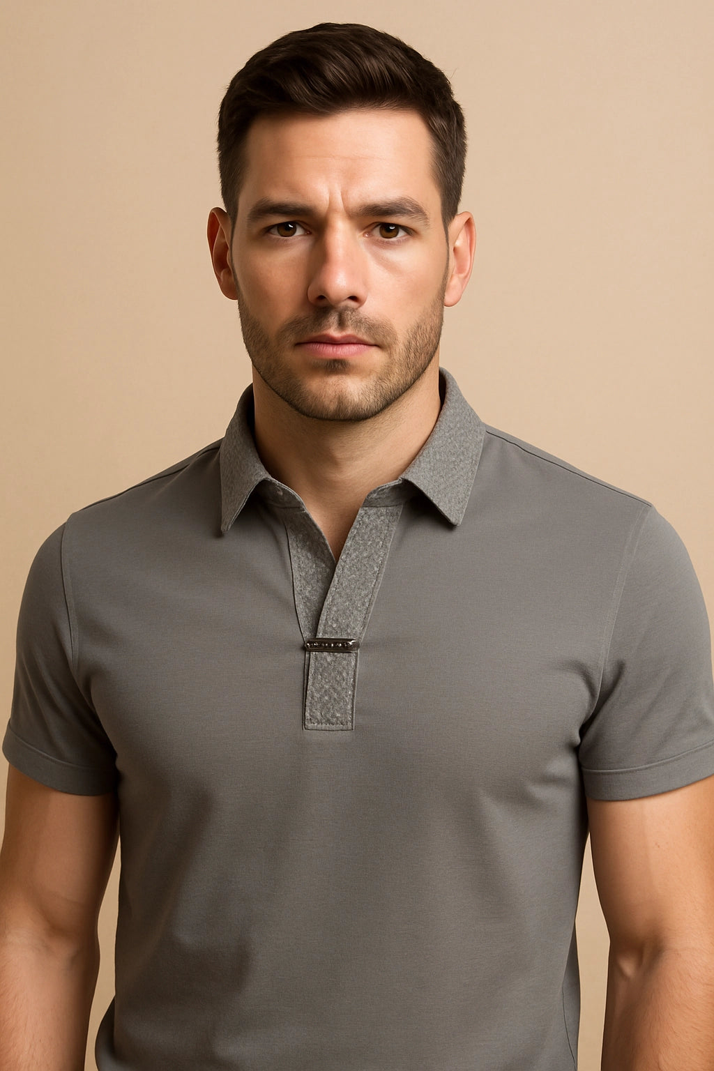 POLO SHIRT emb col
