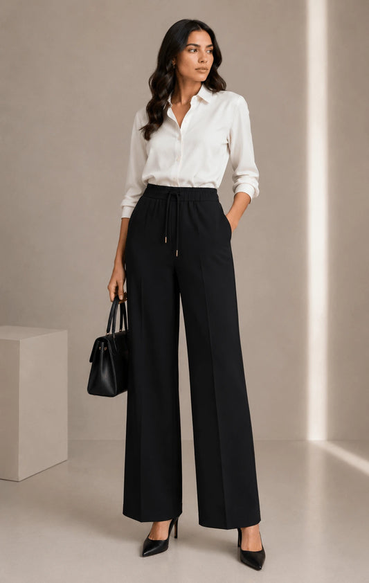 WOMEN SILK TROUSER