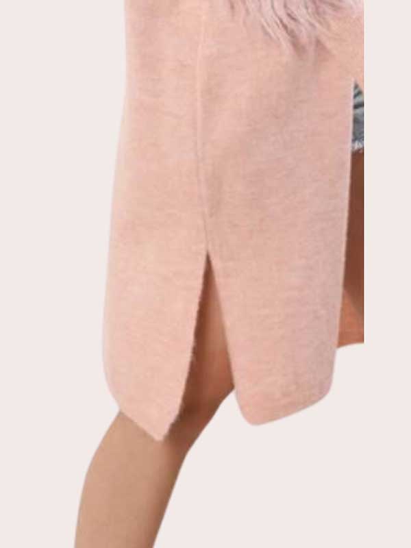 LIGHT WEIGHT CARDIGAN furr slv