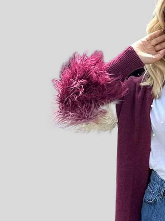 LIGHT WEIGHT CARDIGAN furr slv