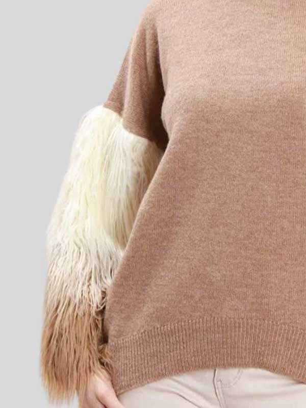 LIGHT WEIGHT SWEATSHIRT furr slv