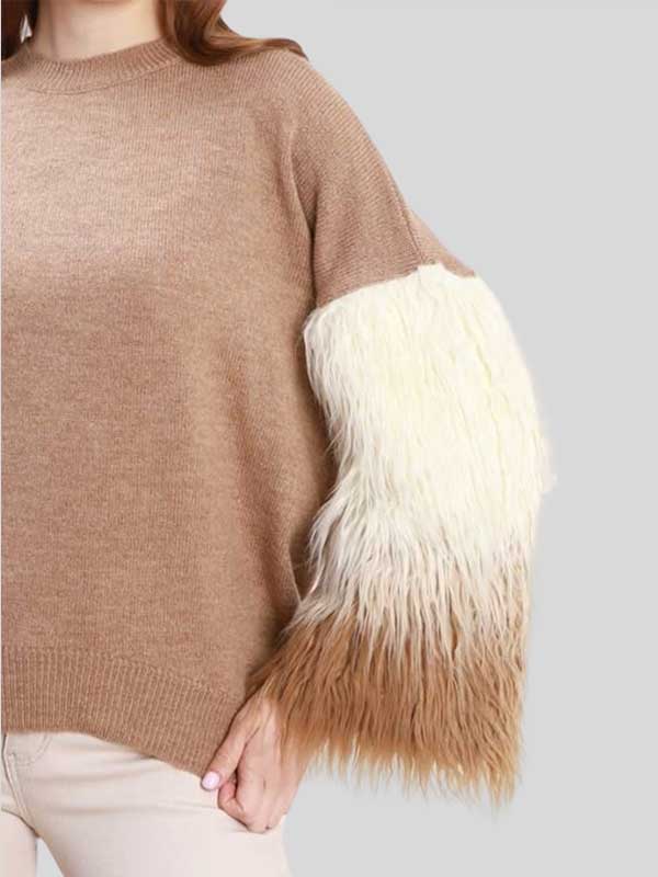 LIGHT WEIGHT SWEATSHIRT furr slv