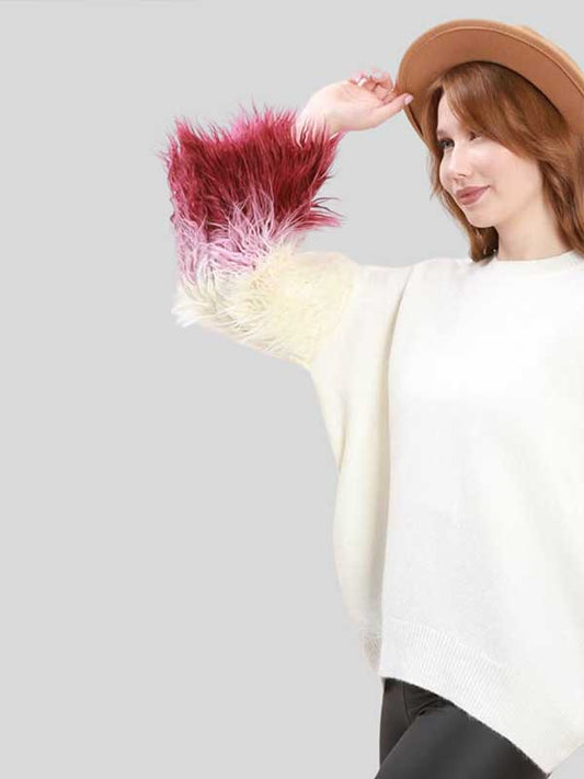 LIGHT WEIGHT SWEATSHIRT furr slv