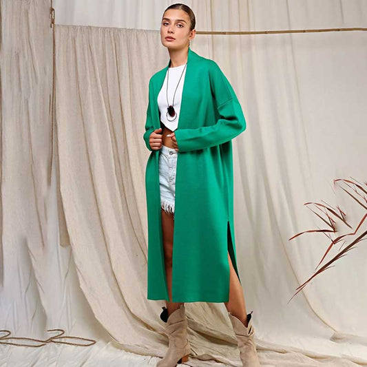 LONG CARDIGAN slit style
