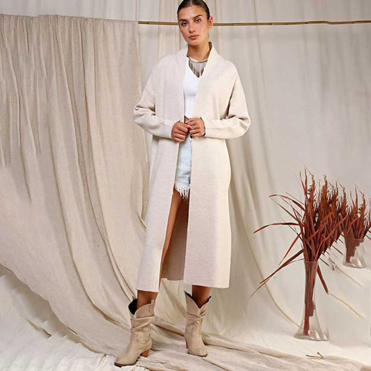 LONG CARDIGAN slit style