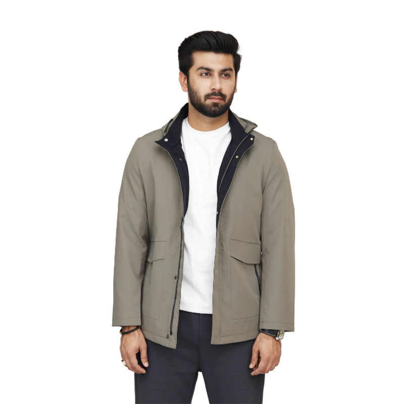 LIGHTWEIGHT JKT with HOOD