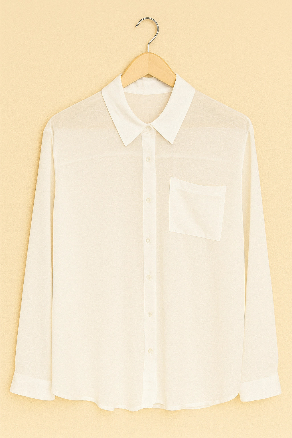 SHEER SHIRT SC PKT