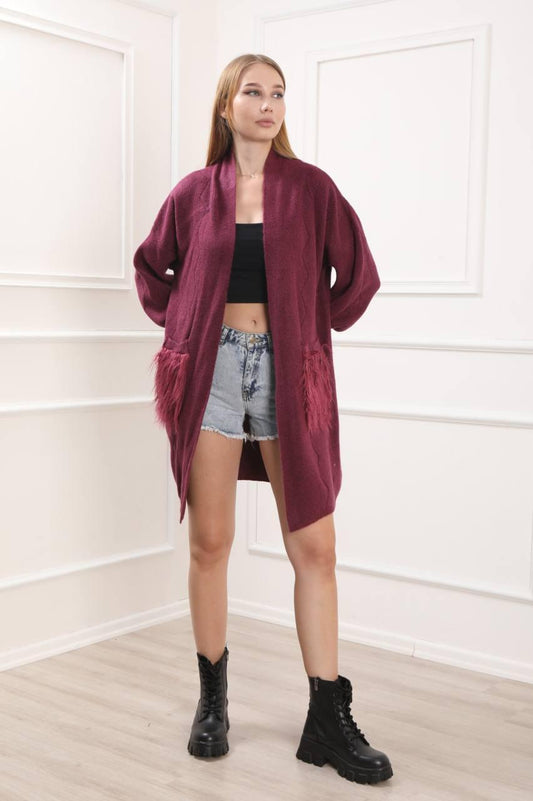 LIGHT WEIGHT CARDIGAN POCKET