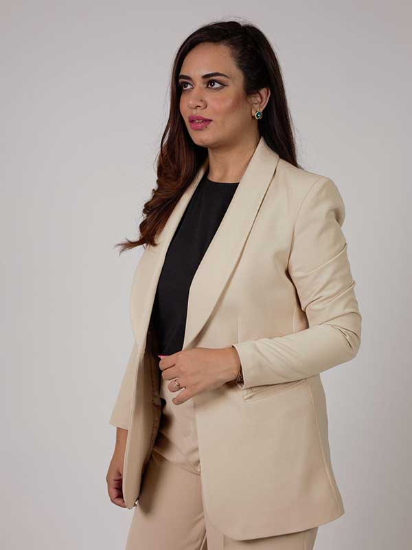 SHAWL LAPEL BUSINESS SUIT