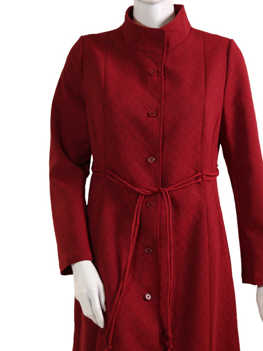 LIGHT LONG COAT(self flora dgn)