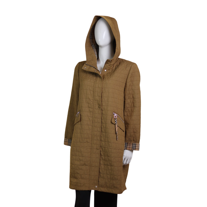 LIGHT MID-LEN COAT(hoodie bur)