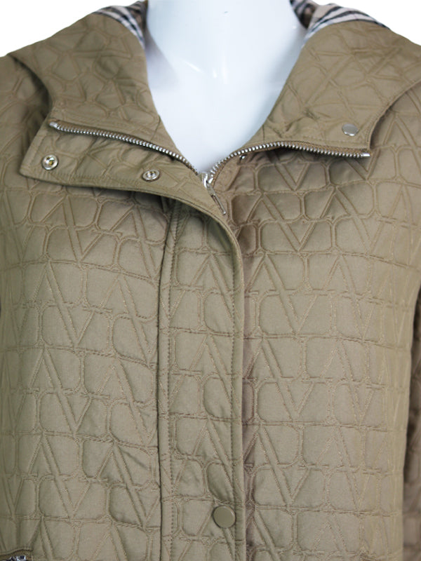 LIGHT MID-LEN COAT(hoodie bur)