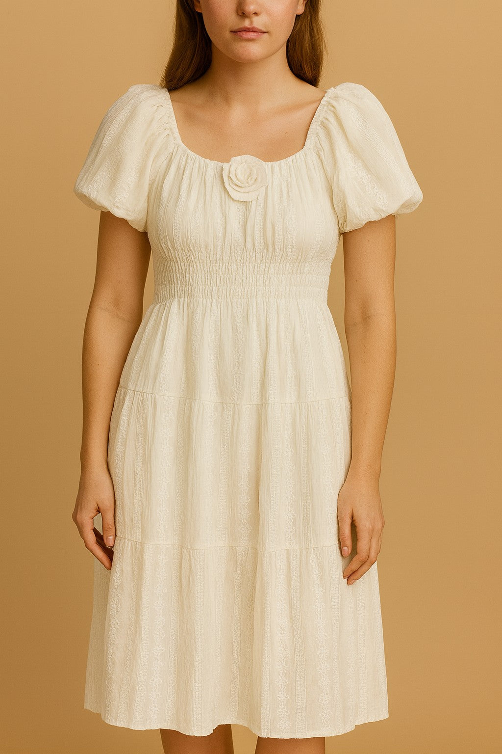 MAXI SQUARE NECK(B.P)