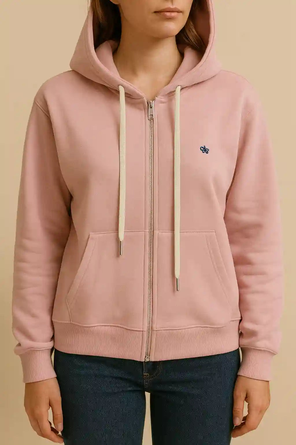 FLEECE ZIPPER HOODIE