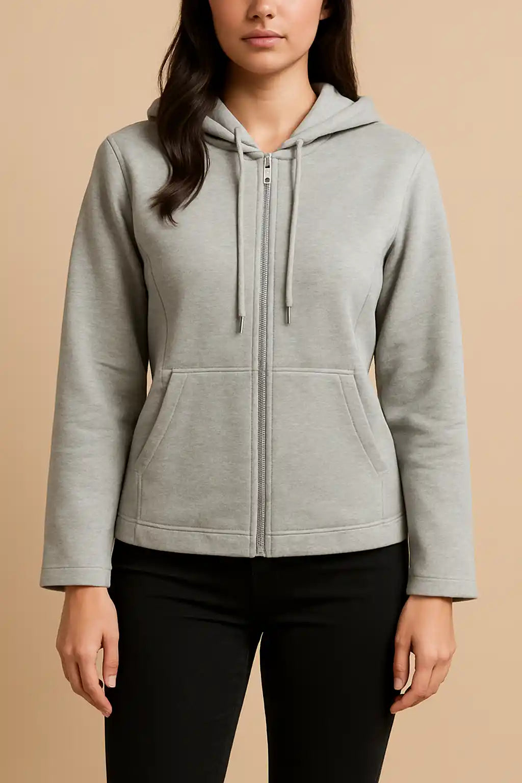 FLEECE ZIPPER HOODIE PLN
