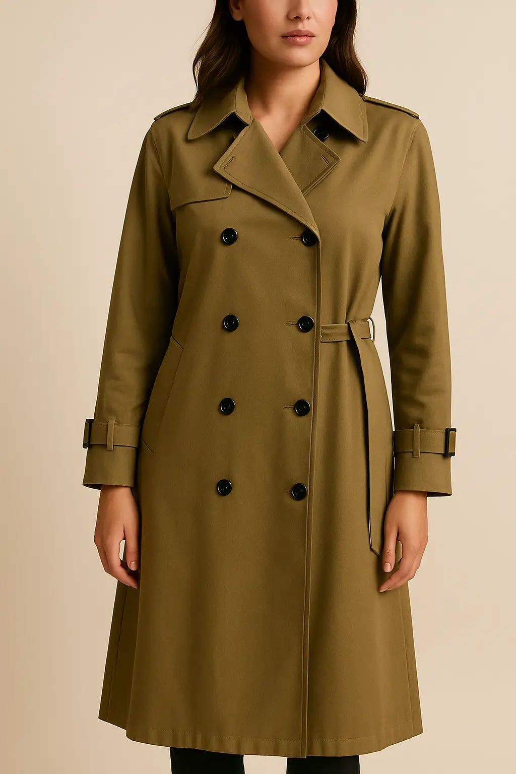 DUBLE BREASTED trench