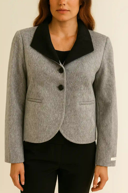 SMART BLAZER CONTRAST COL
