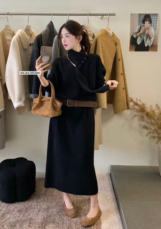 WOOLEN MAXI W MAFLR