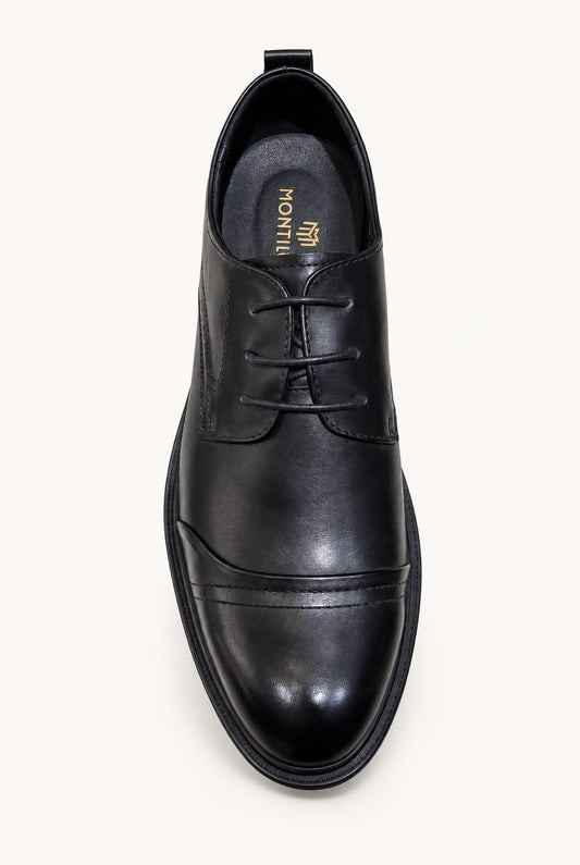 CAP TOE DERBY SHOES