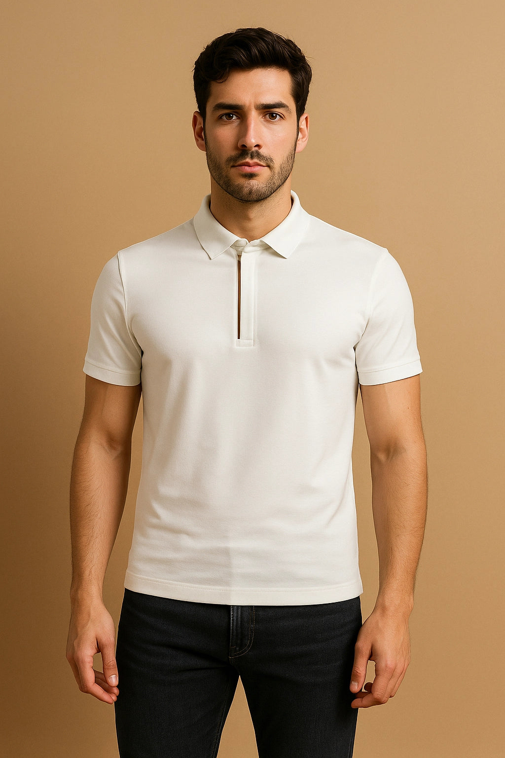 POLO SHIRT zip