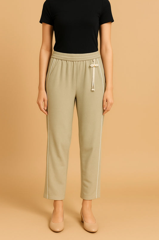 WL TROUSER wht pipin