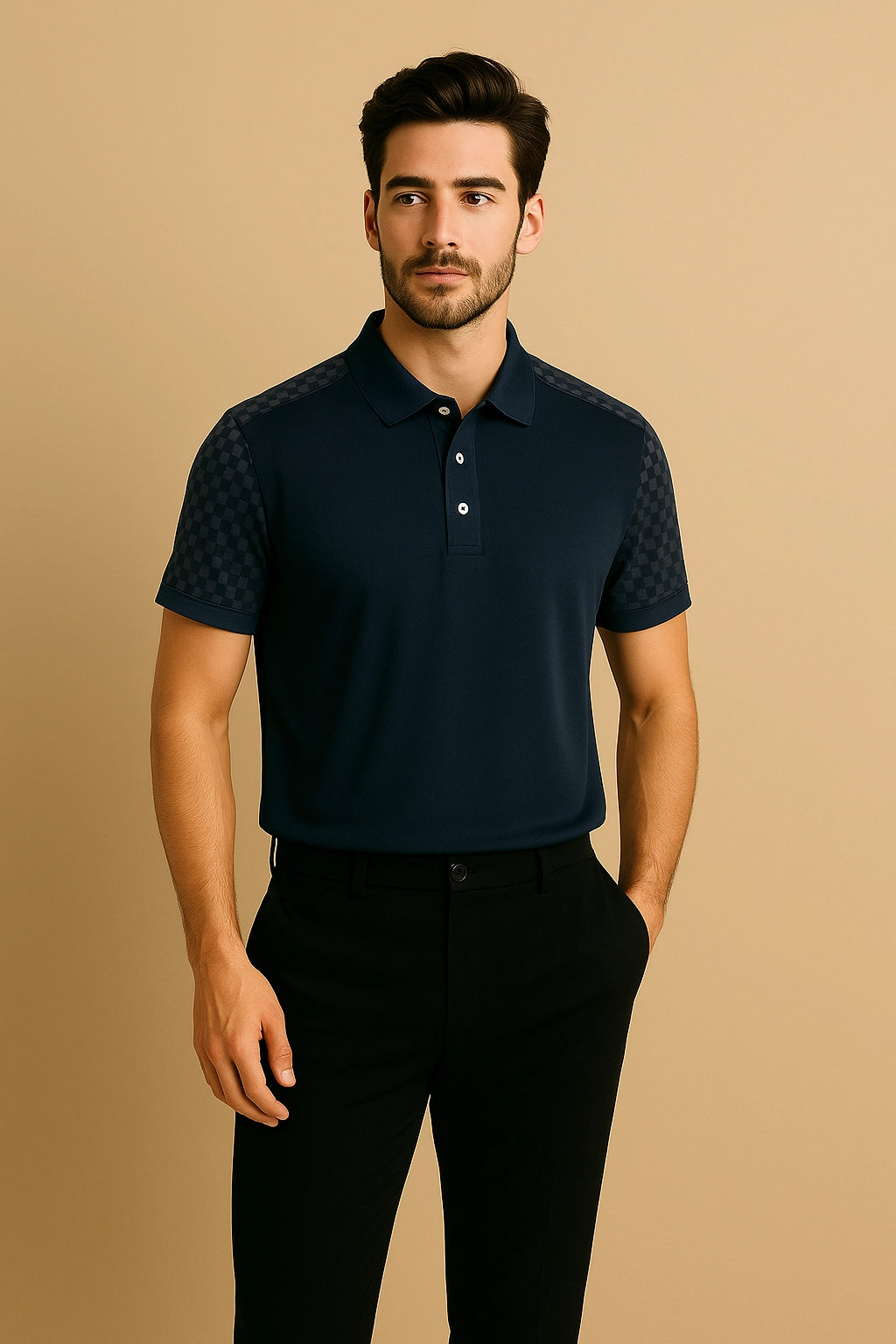 POLO SHIRT SH CHECK