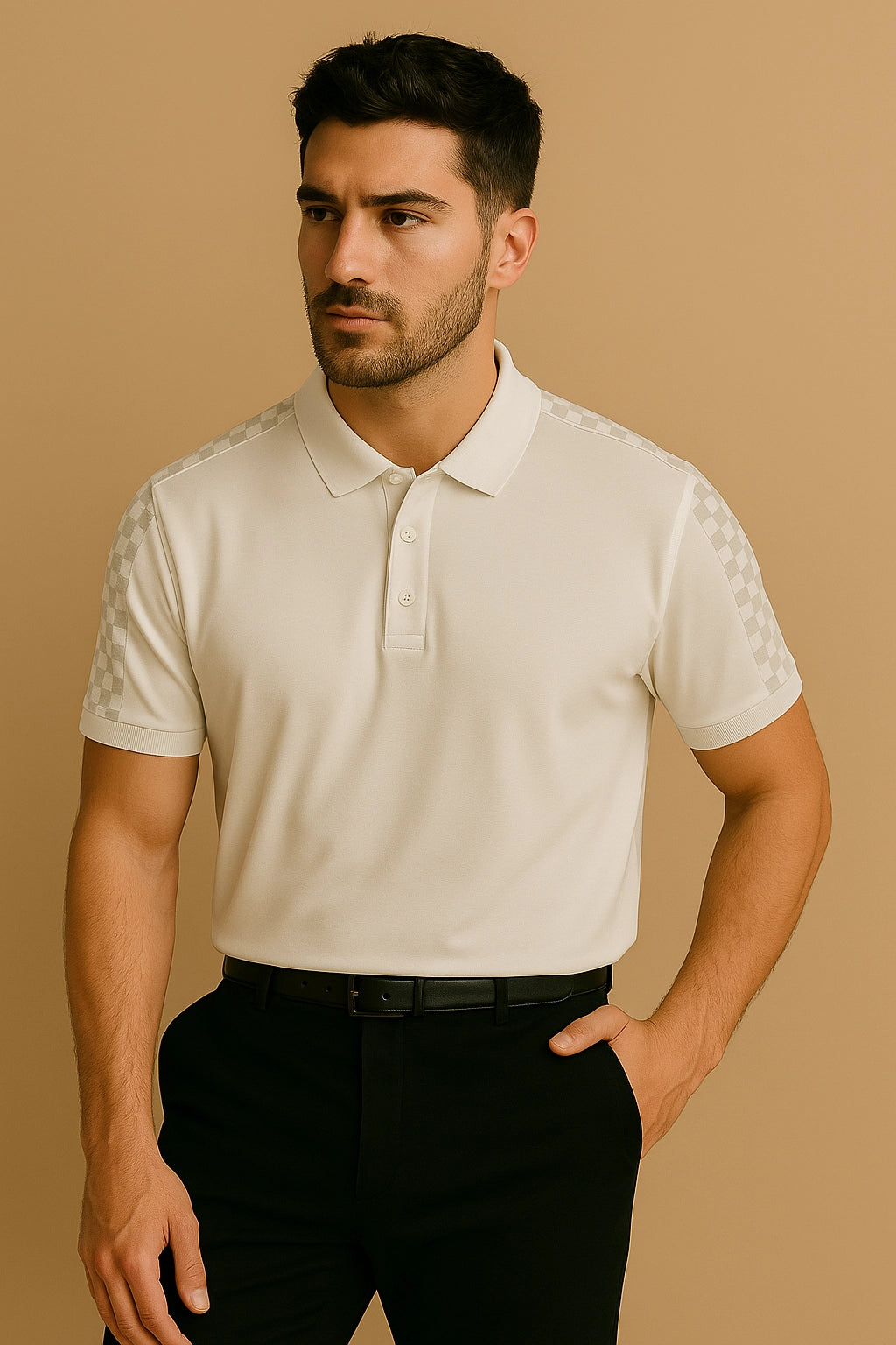 POLO SHIRT SH CHECK