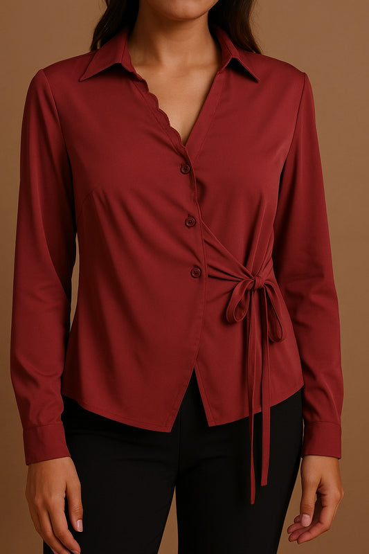 SHORT SHIRT SC LC BELTED