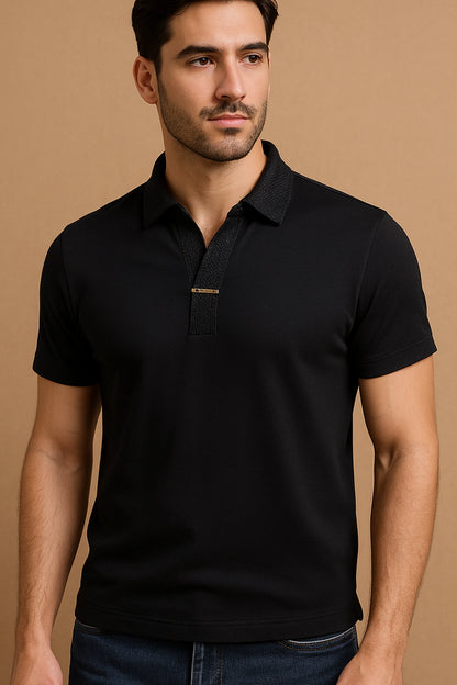 POLO SHIRT emb col