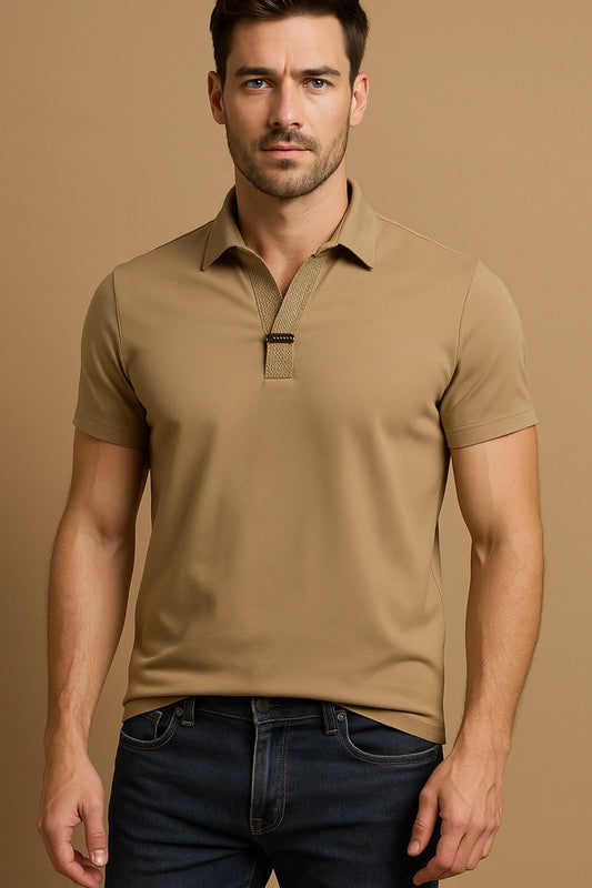 POLO SHIRT emb col