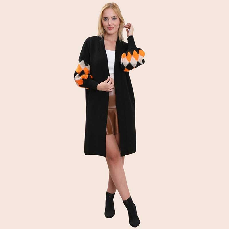 BAGGY SLV LONG CARDIGAN