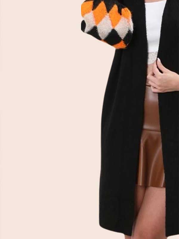 BAGGY SLV LONG CARDIGAN
