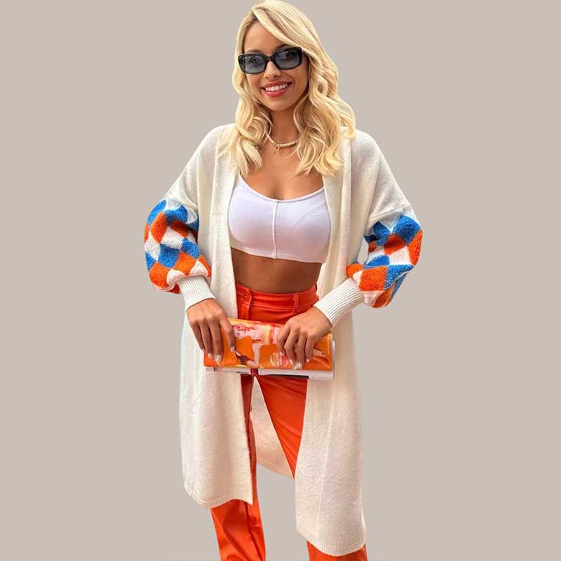 BAGGY SLV LONG CARDIGAN