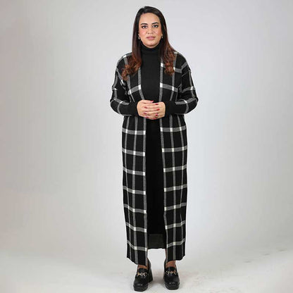 BODYCONE with CARDIGAN check