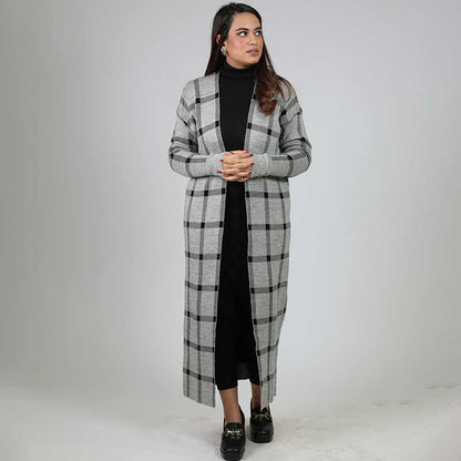 BODYCONE with CARDIGAN check