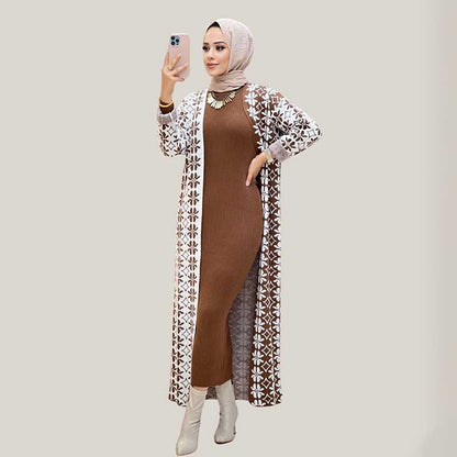 BODYCONE with LONG CARDIGAN