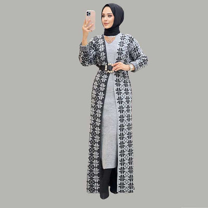 BODYCONE with LONG CARDIGAN
