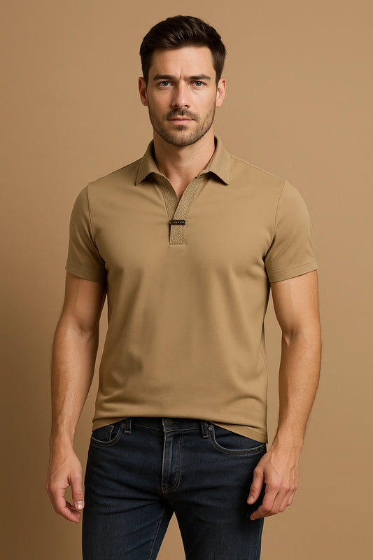 POLO SHIRT emb col