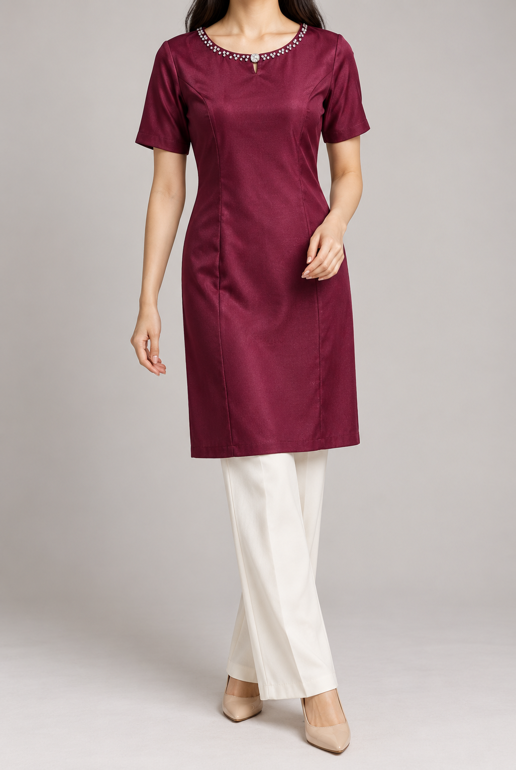 LONG SHIRT BACK SLIT