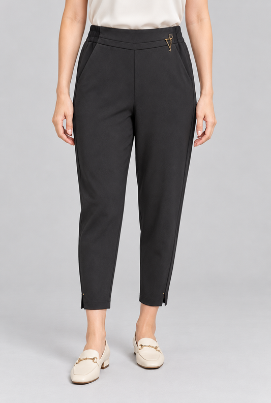 HIGH WAIST SLIM TROUSER
