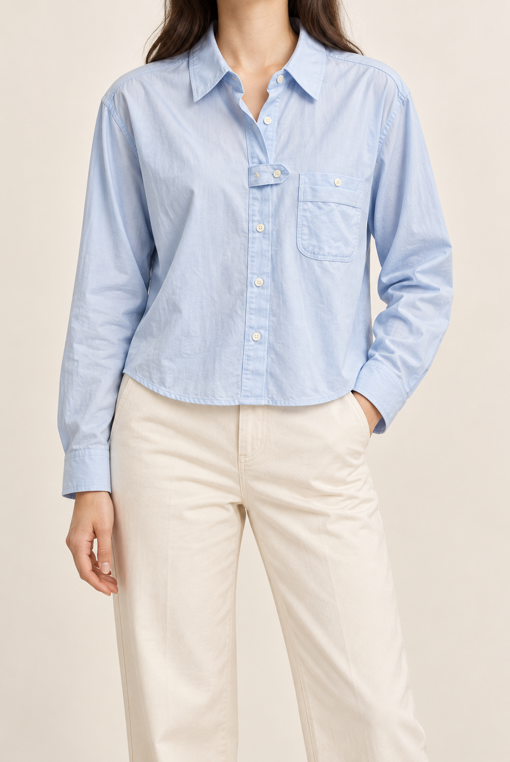 BUTTO DOWN SHIRT cotton
